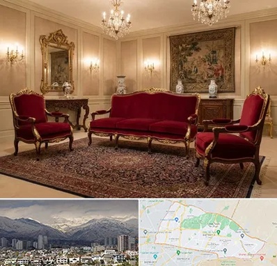 فروش مبل سلطنتی در منطقه 4 تهران