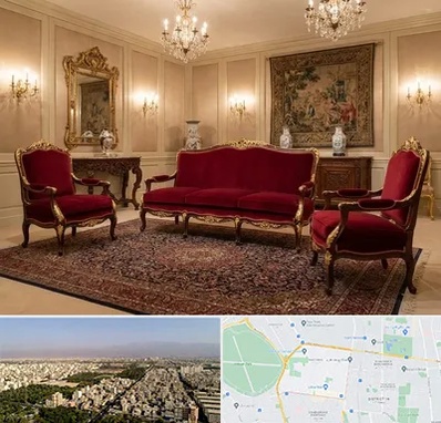 فروش مبل سلطنتی در نازی آباد 