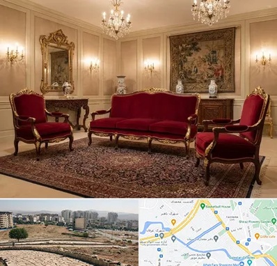 فروش مبل سلطنتی در کوی وحدت شیراز