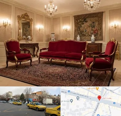 فروش مبل سلطنتی در شهناز تبریز 