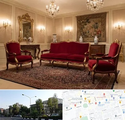 فروش مبل سلطنتی در میدان کاج 