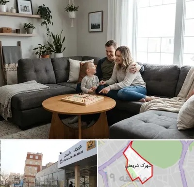 فروش مبل اقساطی در شهرک شریعتی
