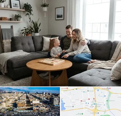 فروش مبل اقساطی در شهرک راه آهن 