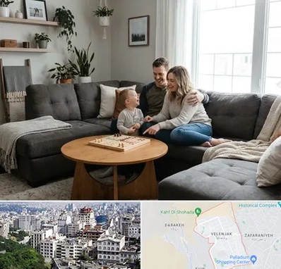 فروش مبل اقساطی در ولنجک