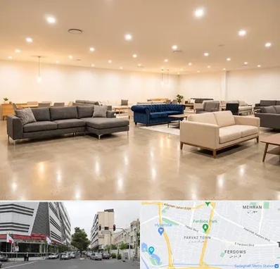 فروش کاناپه در بلوار فردوس