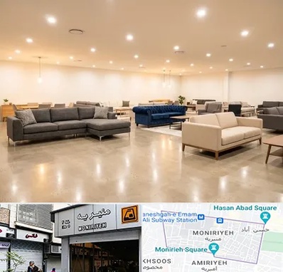 فروش کاناپه در منیریه 
