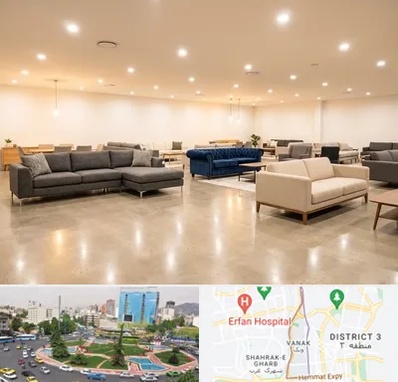 فروش کاناپه در ونک