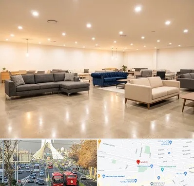 فروش کاناپه در خیابان آزادی 