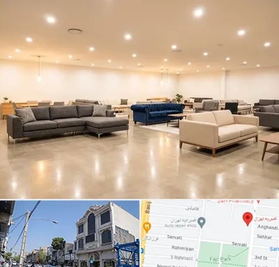 فروش کاناپه در افسریه