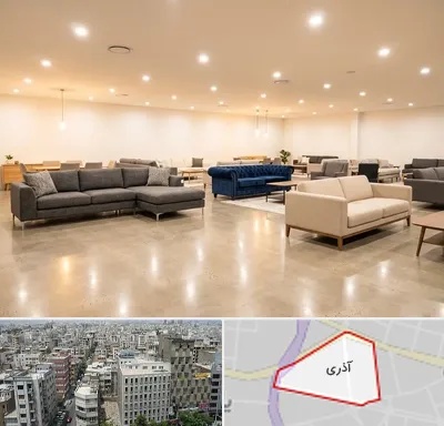 فروش کاناپه در آذری