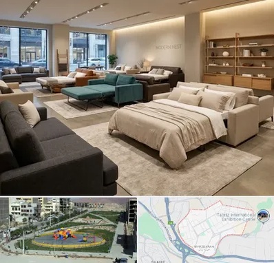 فروش مبل تخت خواب شو در مرزداران تبریز 