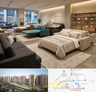 فروش مبل تخت خواب شو در المپیک 