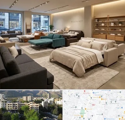 فروش مبل تخت خواب شو در دیباجی 