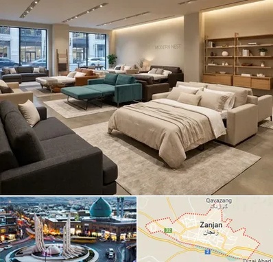 فروش مبل تخت خواب شو در زنجان