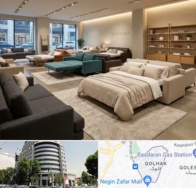 فروش مبل تخت خواب شو در قلهک
