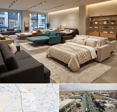 فروش مبل تخت خواب شو در حصارک کرج 