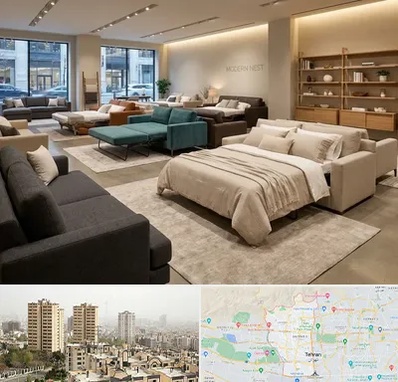 فروش مبل تخت خواب شو در منطقه 5 تهران