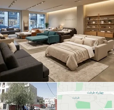فروش مبل تخت خواب شو در طرشت