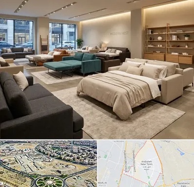 فروش مبل تخت خواب شو در اندیشه