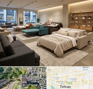 فروش مبل تخت خواب شو در شمال تهران