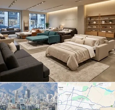 فروش مبل تخت خواب شو در شمال شرق تهران