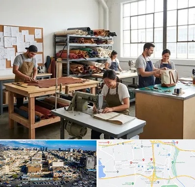 تولیدی کیف در شهرک راه آهن 