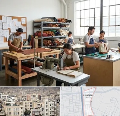 تولیدی کیف در اسکندری 