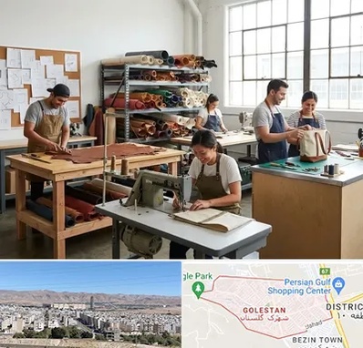 تولیدی کیف در شهرک گلستان شیراز 