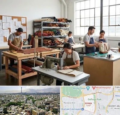 تولیدی کیف در گیشا 