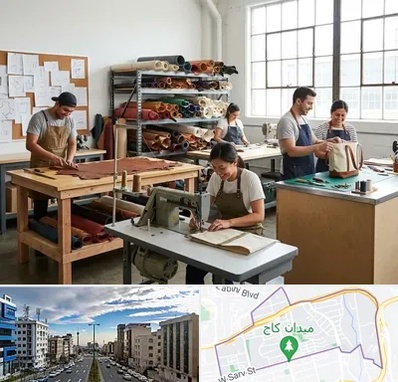 تولیدی کیف در سعادت آباد