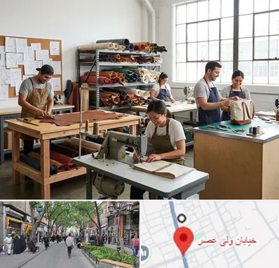تولیدی کیف در ولیعصر شهریار