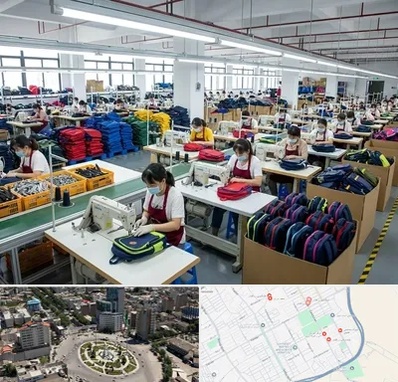 تولیدی کیف مدرسه در زرافشان اسلامشهر 
