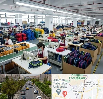 تولیدی کیف مدرسه در شهران