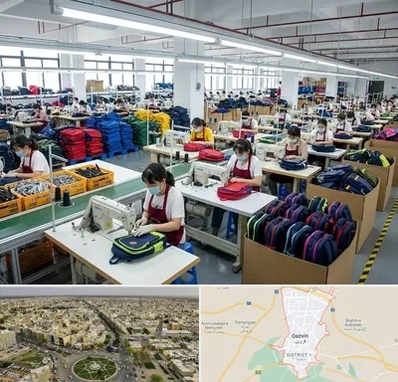 تولیدی کیف مدرسه در قزوین