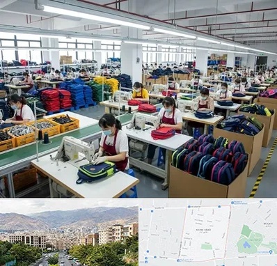 تولیدی کیف مدرسه در خانی آباد 
