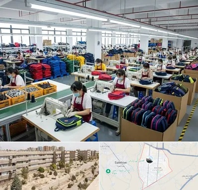 تولیدی کیف مدرسه در واوان اسلامشهر