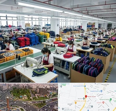 تولیدی کیف مدرسه در سبلان 