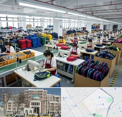 تولیدی کیف مدرسه در طلاب مشهد 