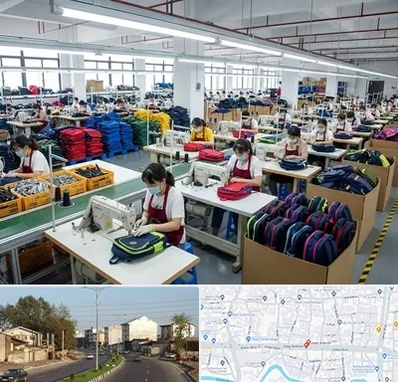 تولیدی کیف مدرسه در ضیابری رشت 
