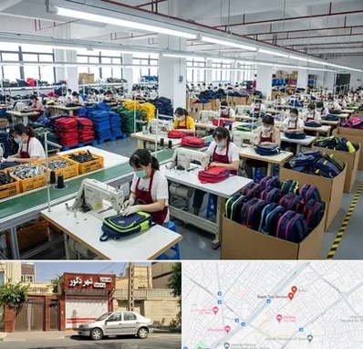 تولیدی کیف مدرسه در باجک قم