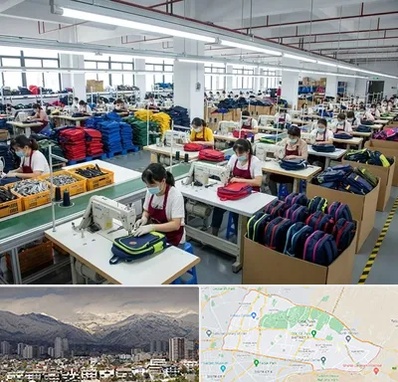 تولیدی کیف مدرسه در منطقه 4 تهران 