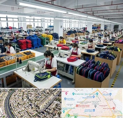 تولیدی کیف مدرسه در شهرک غرب مشهد
