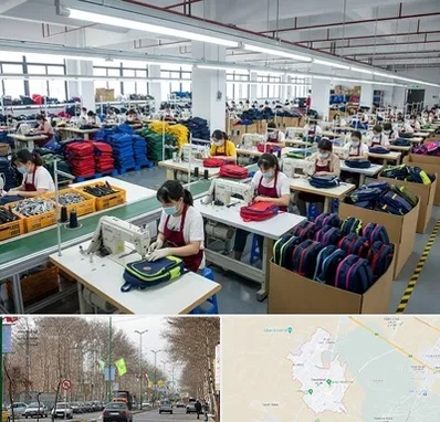 تولیدی کیف مدرسه در نظرآباد کرج 