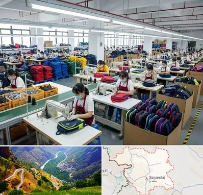 تولیدی کیف مدرسه در کردستان