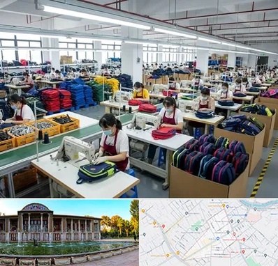 تولیدی کیف مدرسه در عفیف آباد شیراز