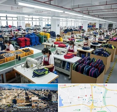 تولیدی کیف مدرسه در شهرک راه آهن