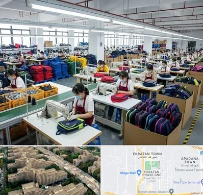 تولیدی کیف مدرسه در اکباتان 