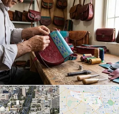 تولیدی کیف سنتی در منطقه 18 تهران