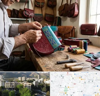 تولیدی کیف سنتی در دیباجی 