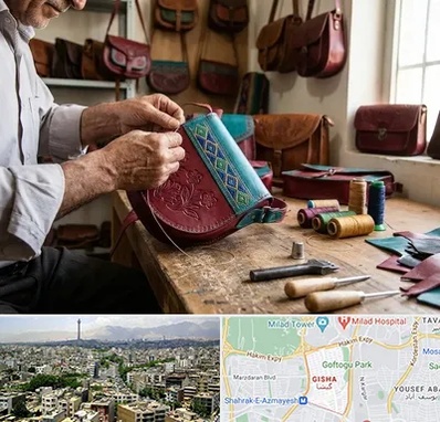 تولیدی کیف سنتی در گیشا